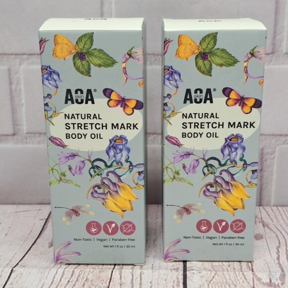 AOA Other - AOA Skin Natural Stretch Mark Body Oil Lot Of 2